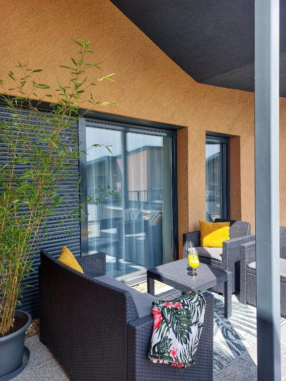 Część wypoczynkowa w obiekcie Paskom Apartmanház