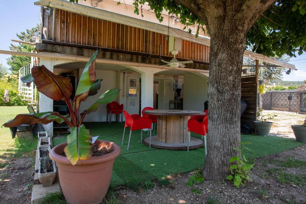 ル・リュックにあるRez de Villa - Le Lucの木の家