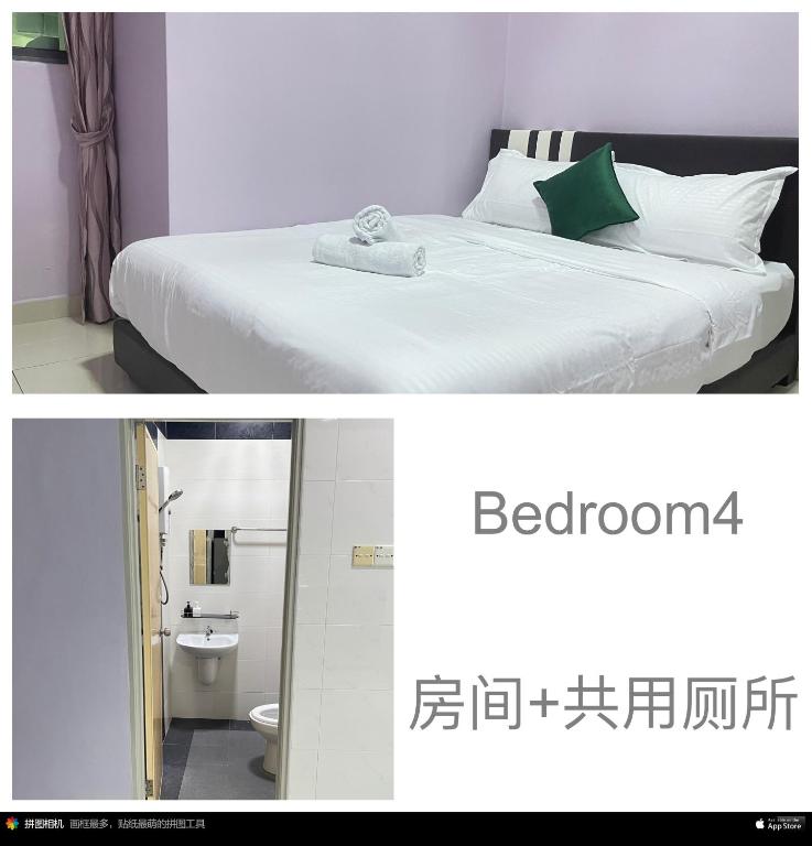 Postel nebo postele na pokoji v ubytování JJ&KK Homestay