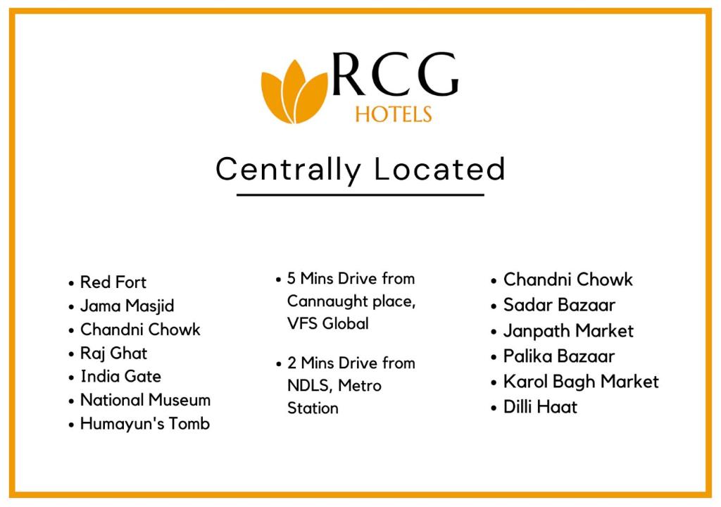 Certificat, premi, rètol o un altre document de Hotel Baba Deluxe near New Delhi Railway Station and City Center -By RCG Hotels