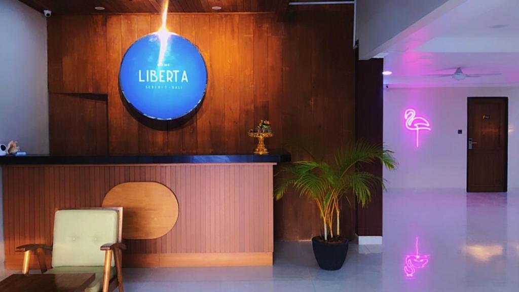 Vstupní hala nebo recepce v ubytování Liberta Home Seririt Bali