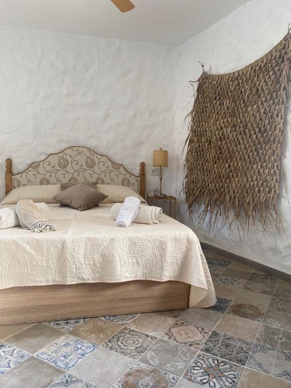 Postel nebo postele na pokoji v ubytování APARTAMENTOS LOLITALOLA HOLIDAYS