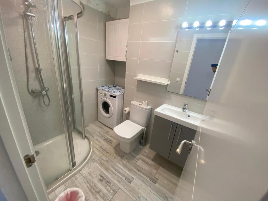 A bathroom at Estudio Vistamar La Arena