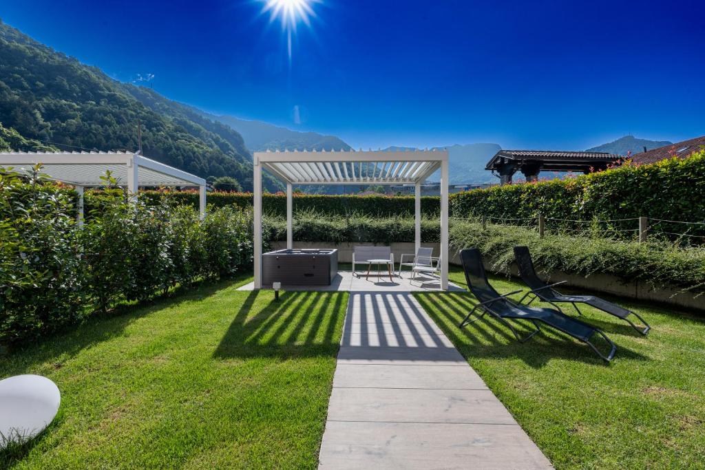 Zahrada ubytování Bianco Hotel