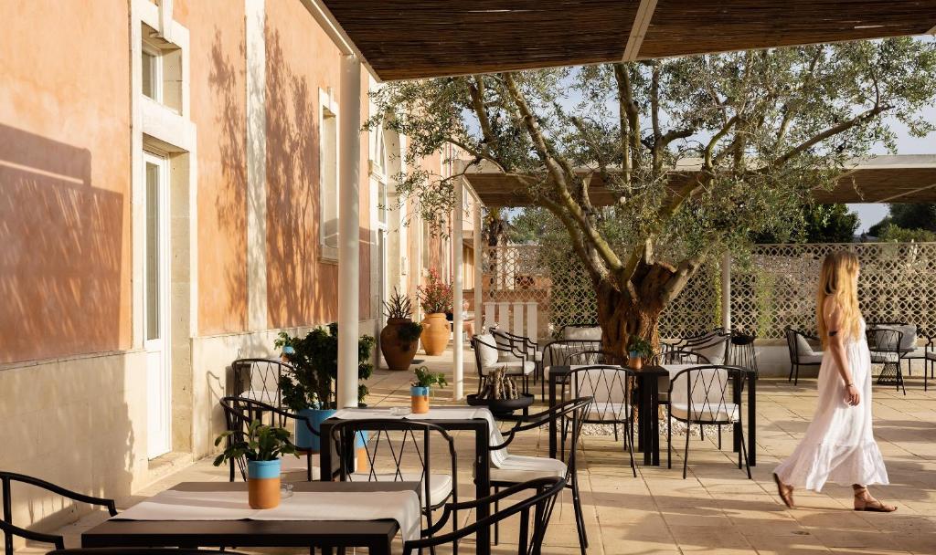 Balkón nebo terasa v ubytování Masseria Bandino & Spa