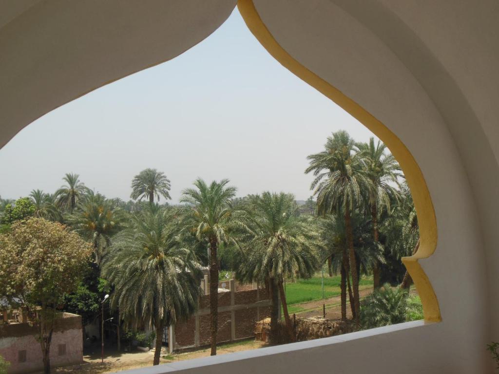 Zahrada ubytování Cleopatra Hotel Luxor