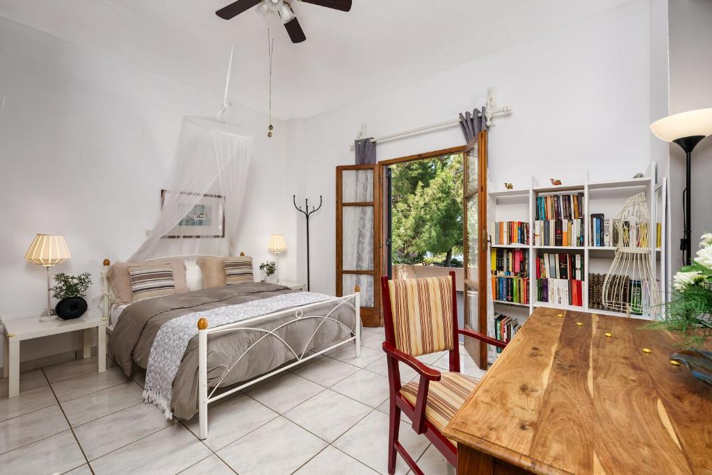 Postel nebo postele na pokoji v ubytování Malsova-Home