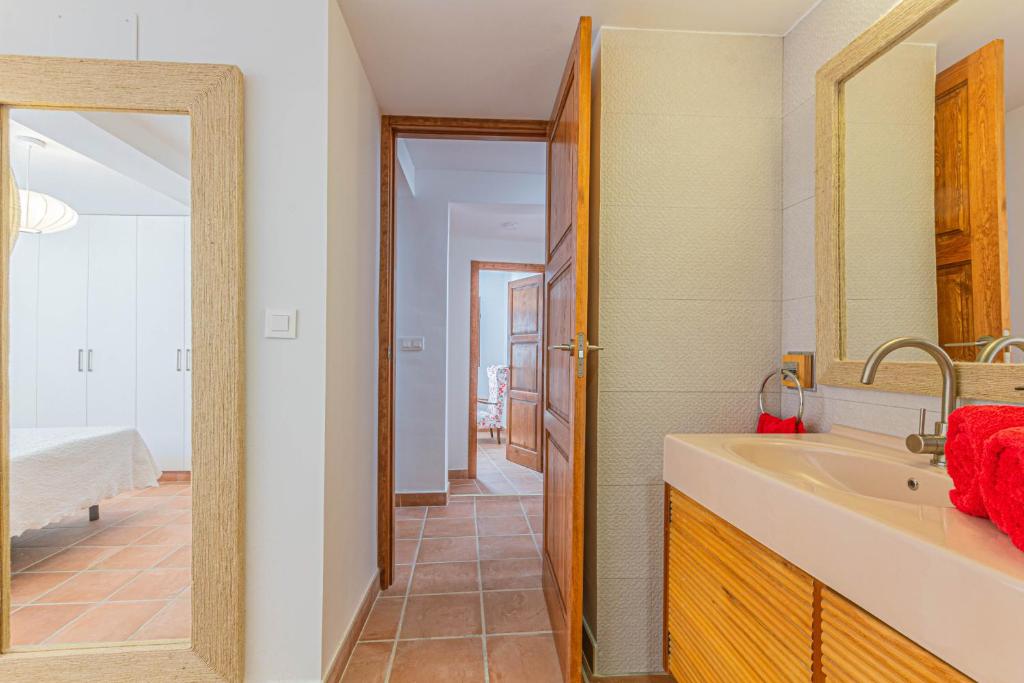 Koupelna v ubytování Casa Pier-Jesuset