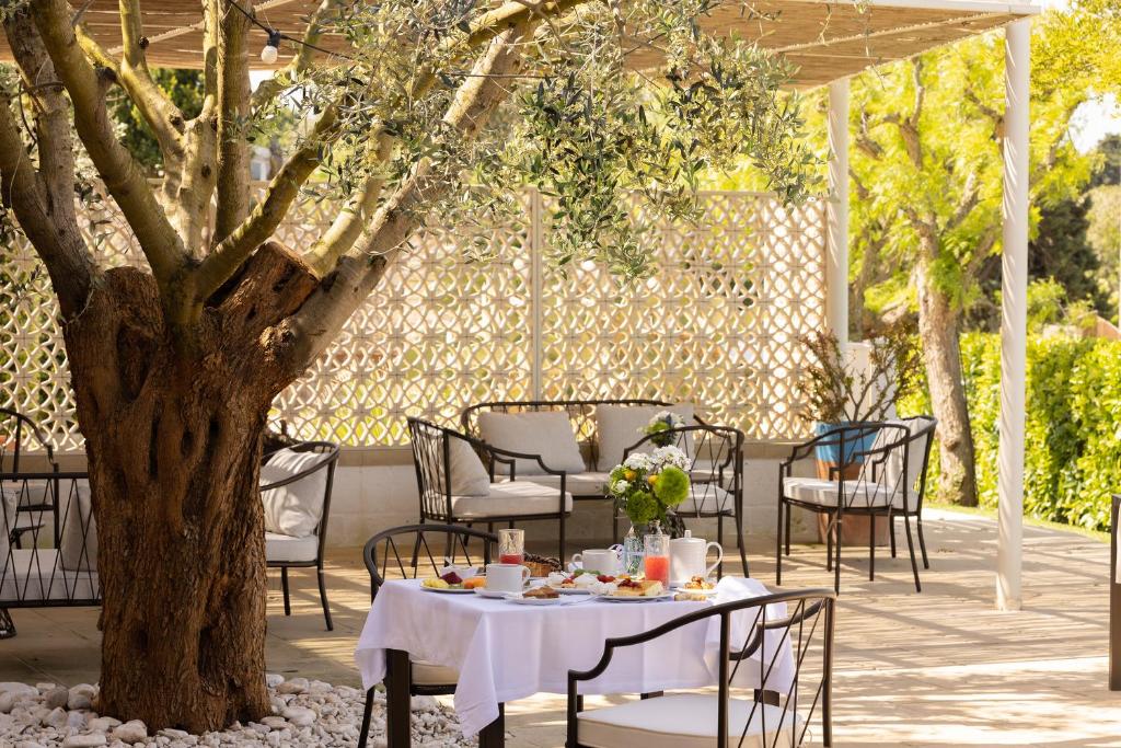 Zahrada ubytování Masseria Bandino & Spa