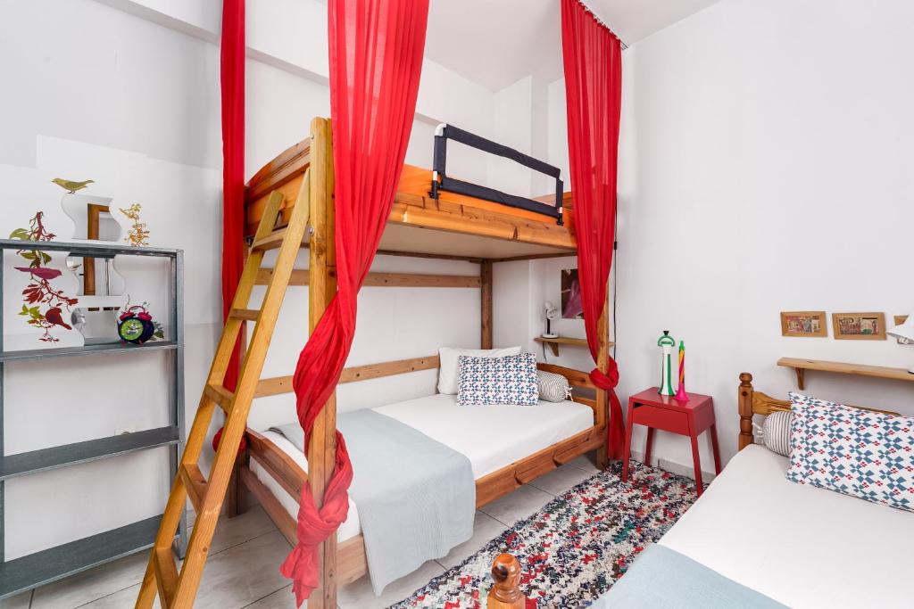 Postel nebo postele na pokoji v ubytování Malsova-Home