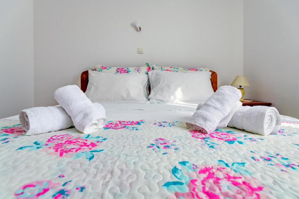 Voodi või voodid majutusasutuse Modern apartment in peaceful area - Zadar toas