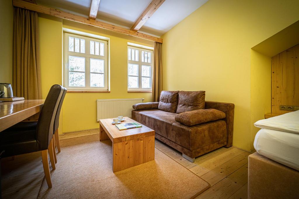 Posezení v ubytování Hotel Sepetná