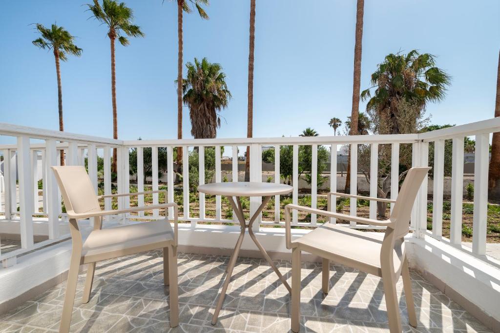 Balkón nebo terasa v ubytování Smaragdi Kos Hotel
