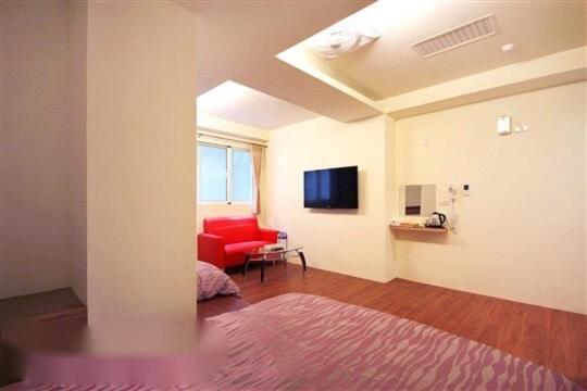 TV a/nebo společenská místnost v ubytování Shang Ti Sitou B&B