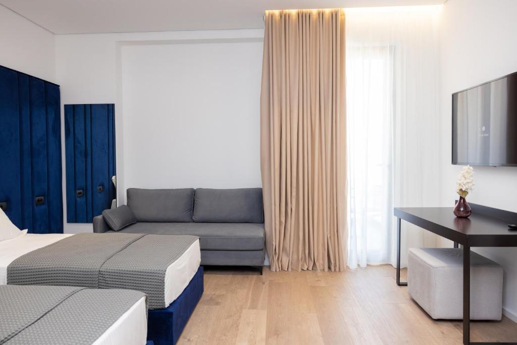 Posezení v ubytování Lans Hotel