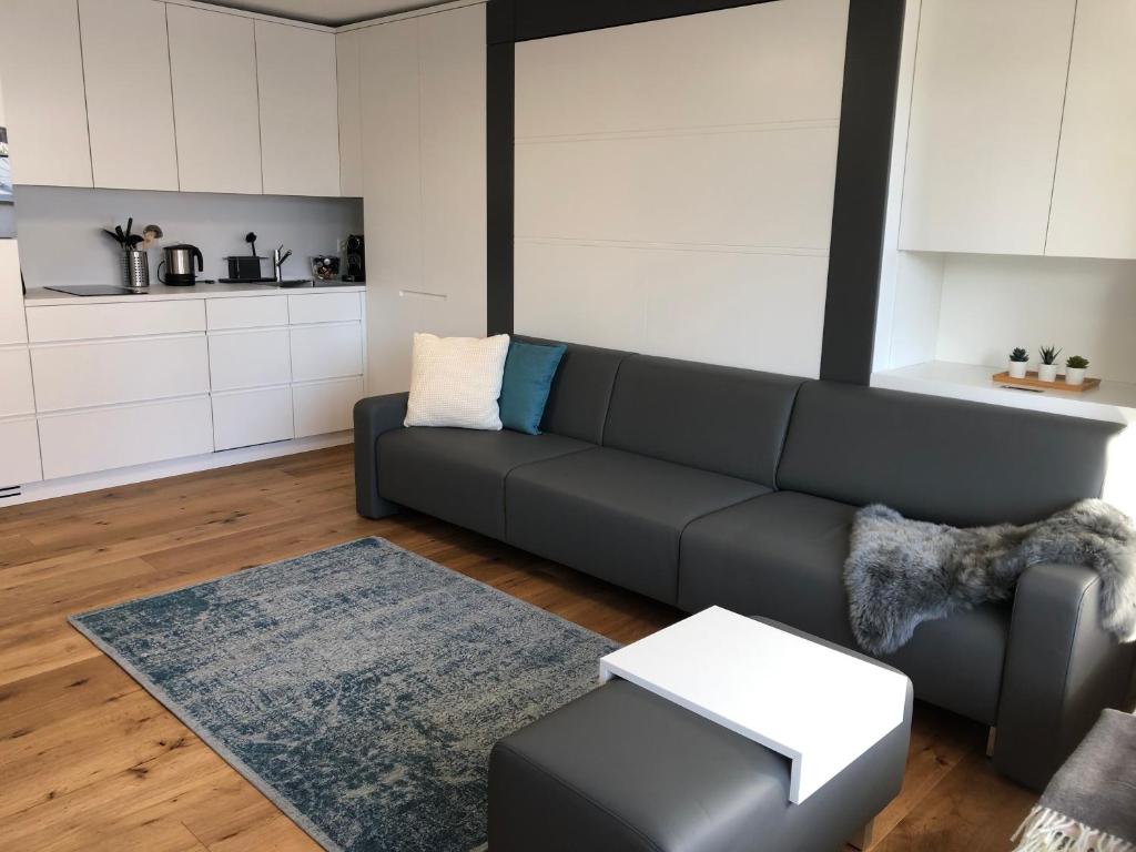 Posezení v ubytování Ferienwohnung 405 Haus Allod