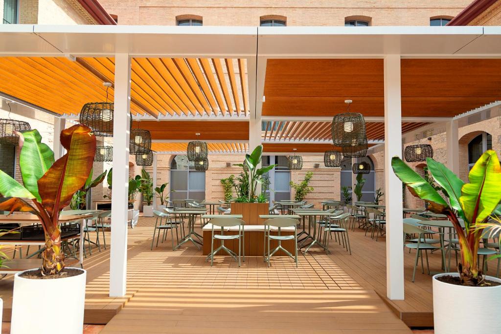 Restaurace v ubytování DWO Valencia