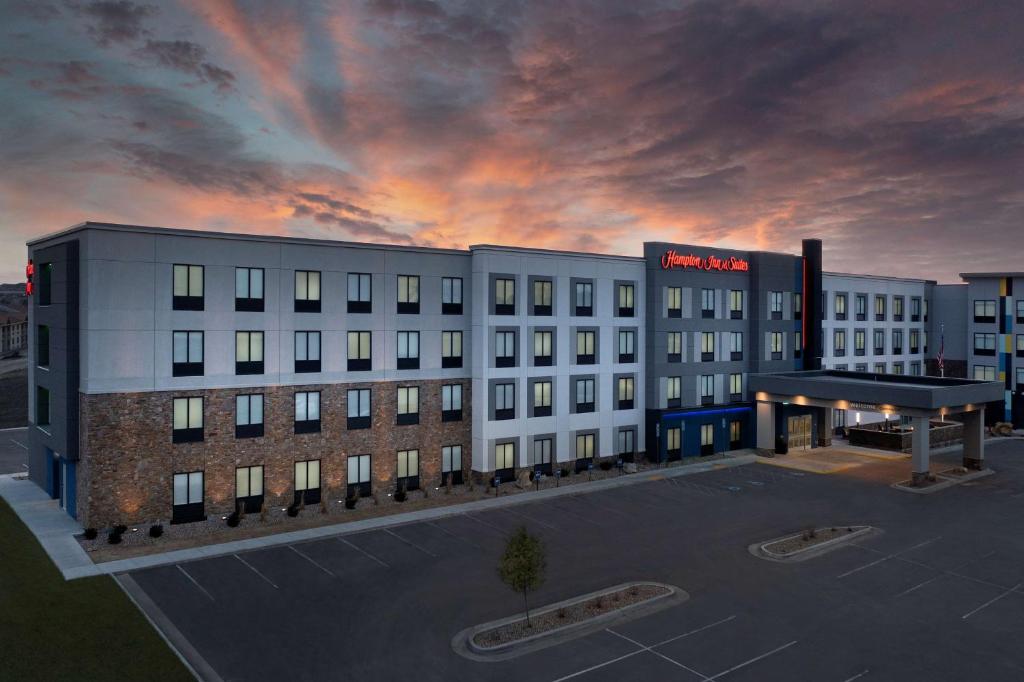 a rendering of a rendering of a hotel at Hampton Inn & Suites Rapid City Rushmore, SD in Rapid City