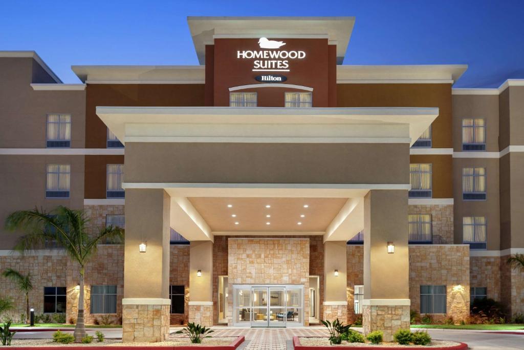 a rendering of the front of a hotel at Homewood Suites By Hilton Harlingen in Harlingen