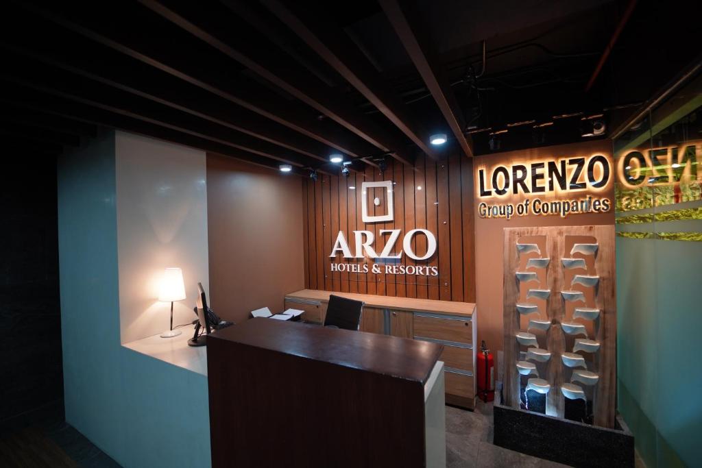 Certifikát, hodnocení, plakát nebo jiný dokument vystavený v ubytování Arzo Hotel Premier
