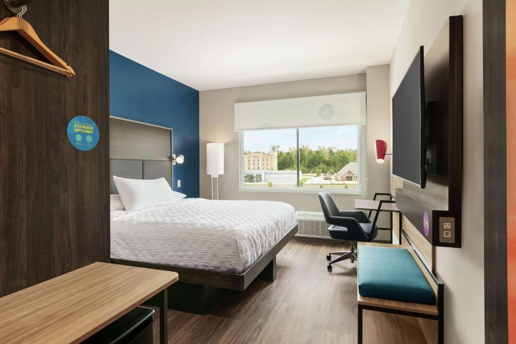Postel nebo postele na pokoji v ubytování Tru By Hilton Longview