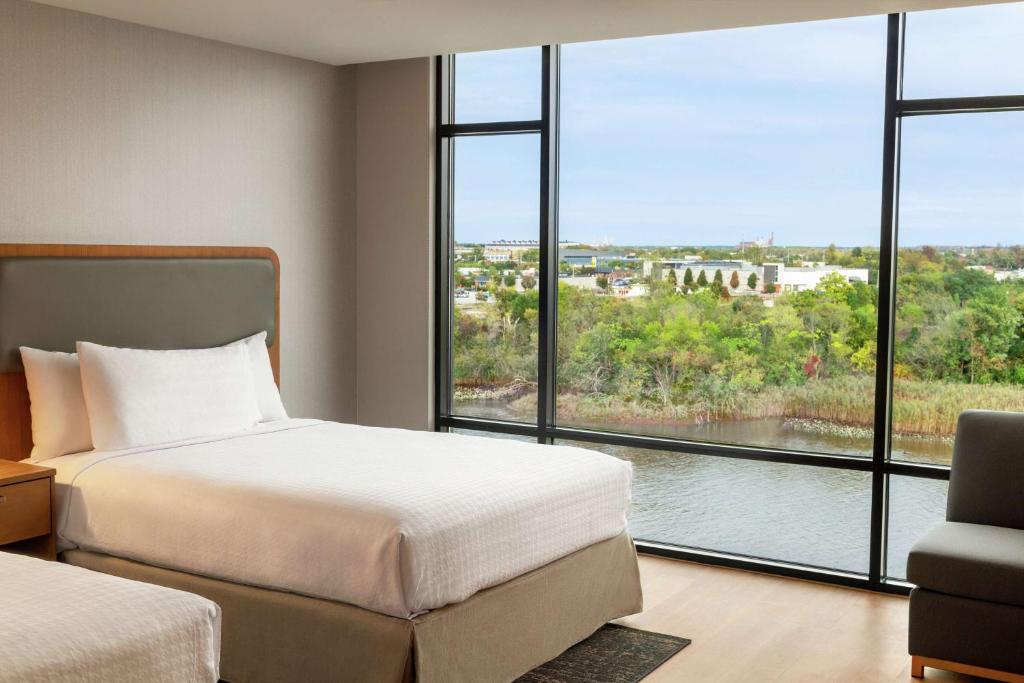 Homewood Suites By Hilton Wilmington Downtown - Estudio Queen Con Dos Camas Queen Y Vista Al Agua