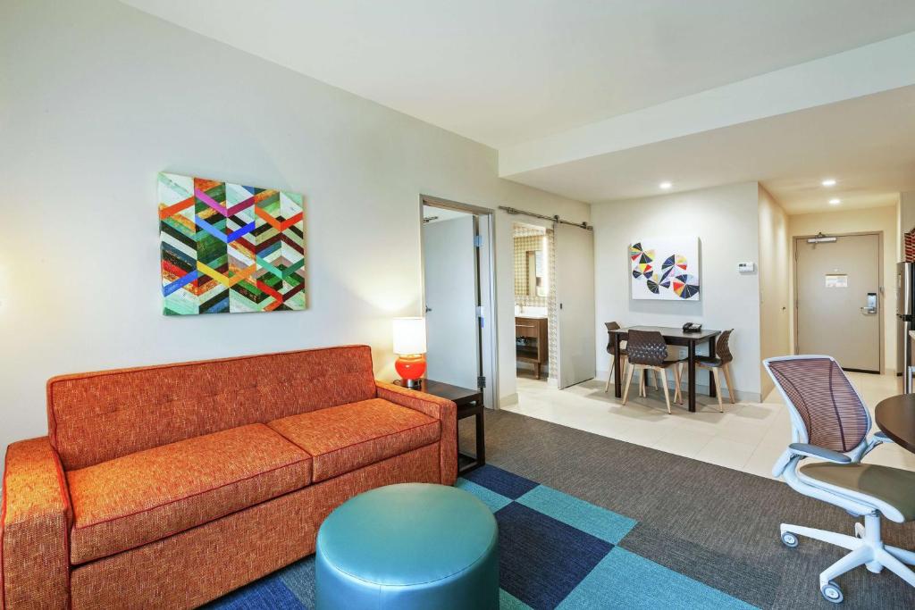Posezení v ubytování Home2 Suites By Hilton Abilene, TX