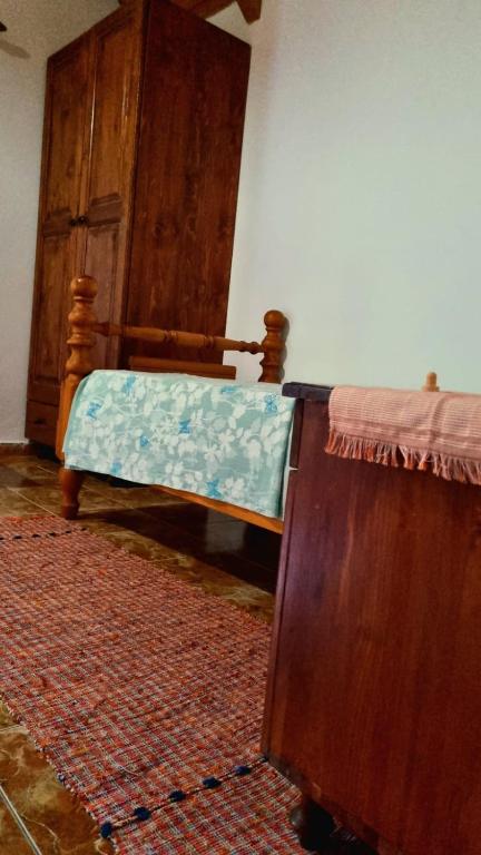 Postel nebo postele na pokoji v ubytování Bujtina Te Grima