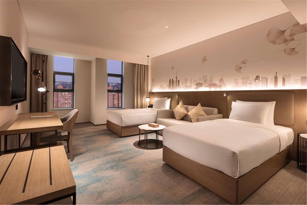 Hilton Garden Inn Xuzhou Yunlong - Salle Jumelle - Plancher Haut