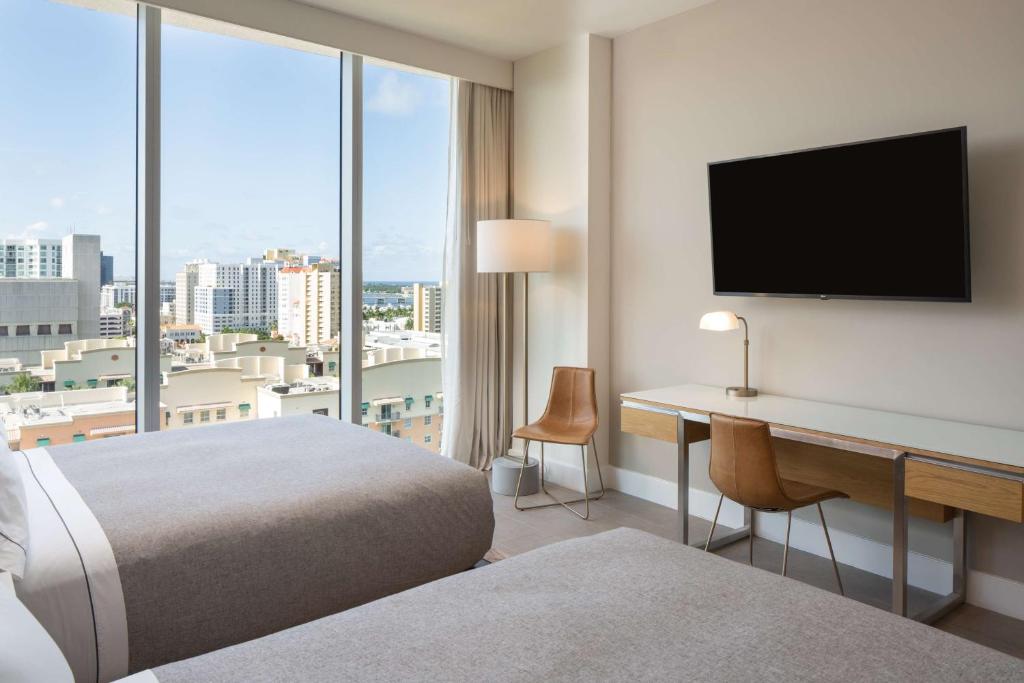 Canopy West Palm Beach - Downtown - Chambre Queen Avec Deux Lits Queen