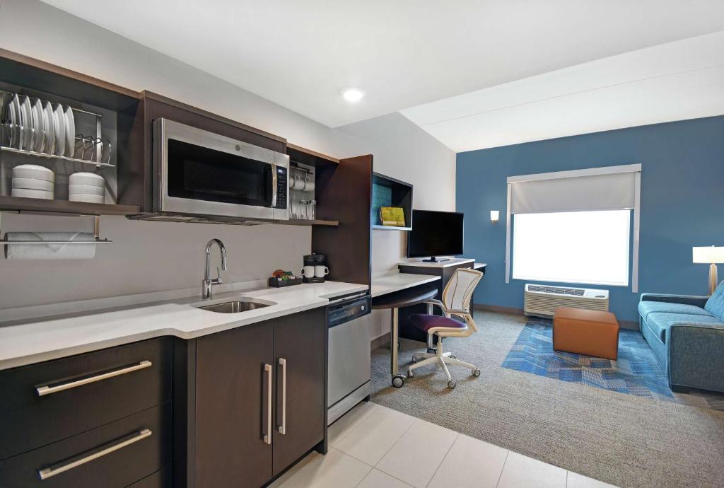 Home2 Suites By Hilton Lawrenceville Atlanta Sugarloaf, Ga - Suite 1 Chambre Lit King-Size - Non-Fumeurs