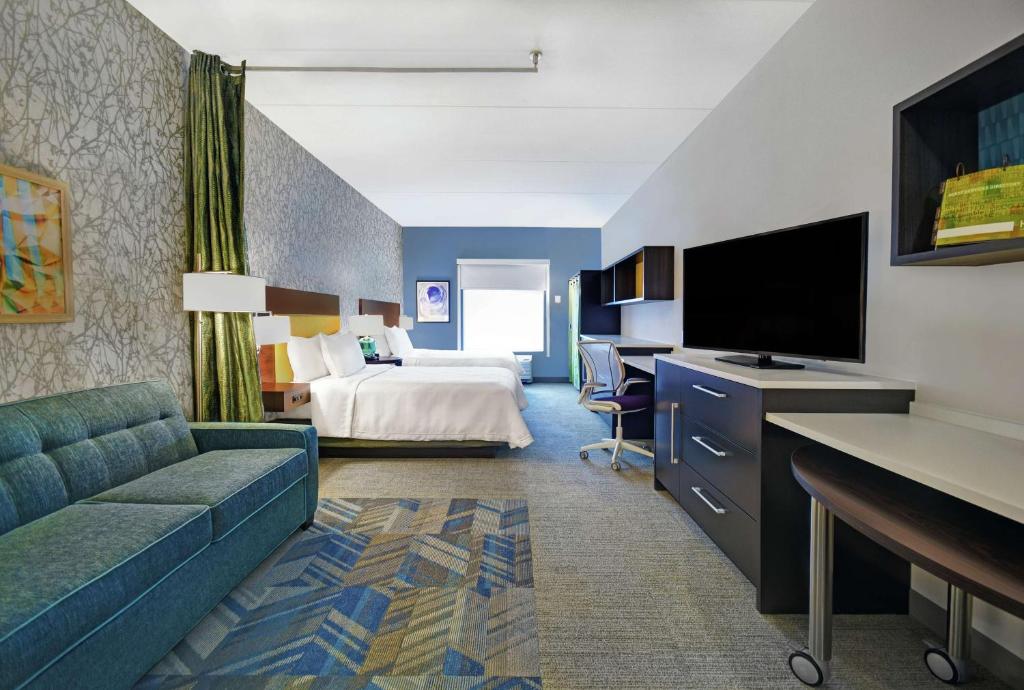 Home2 Suites By Hilton Lawrenceville Atlanta Sugarloaf, Ga - Estudio Con 2 Camas Grandes - No Fumadores