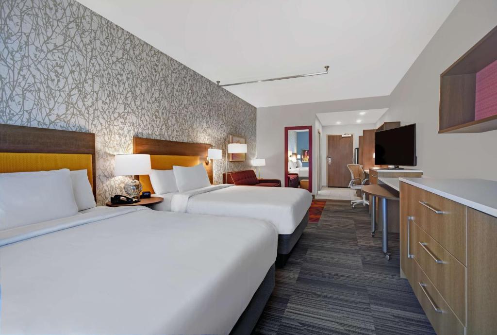 Home2 Suites by Hilton Liberty NE Kansas City, MO - Estudio Con 2 Camas Grandes - No Fumadores