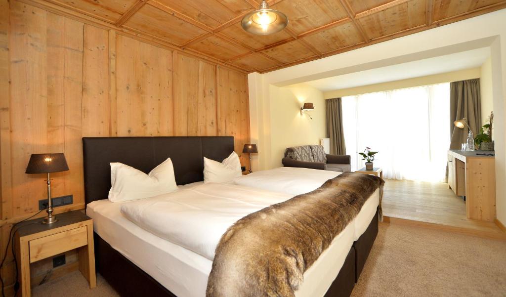 Een bed of bedden in een kamer bij Seefelds Bed & Breakfast