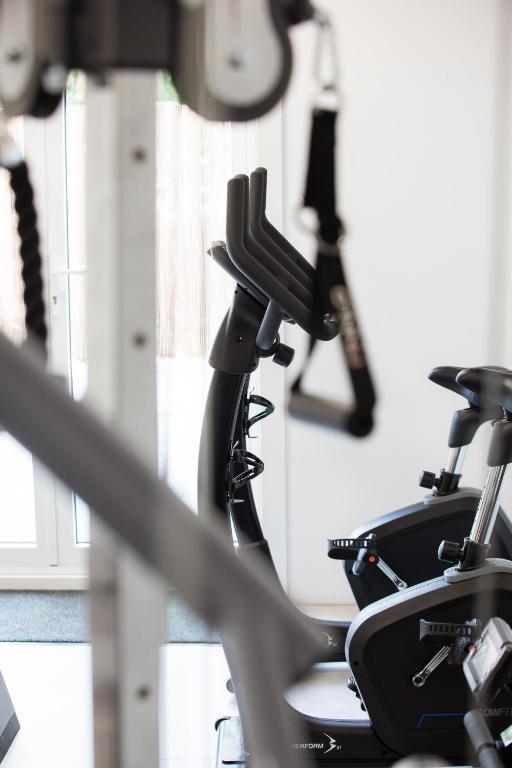 Fitness centrum a/nebo fitness zařízení v ubytování Villa de Beyaerd