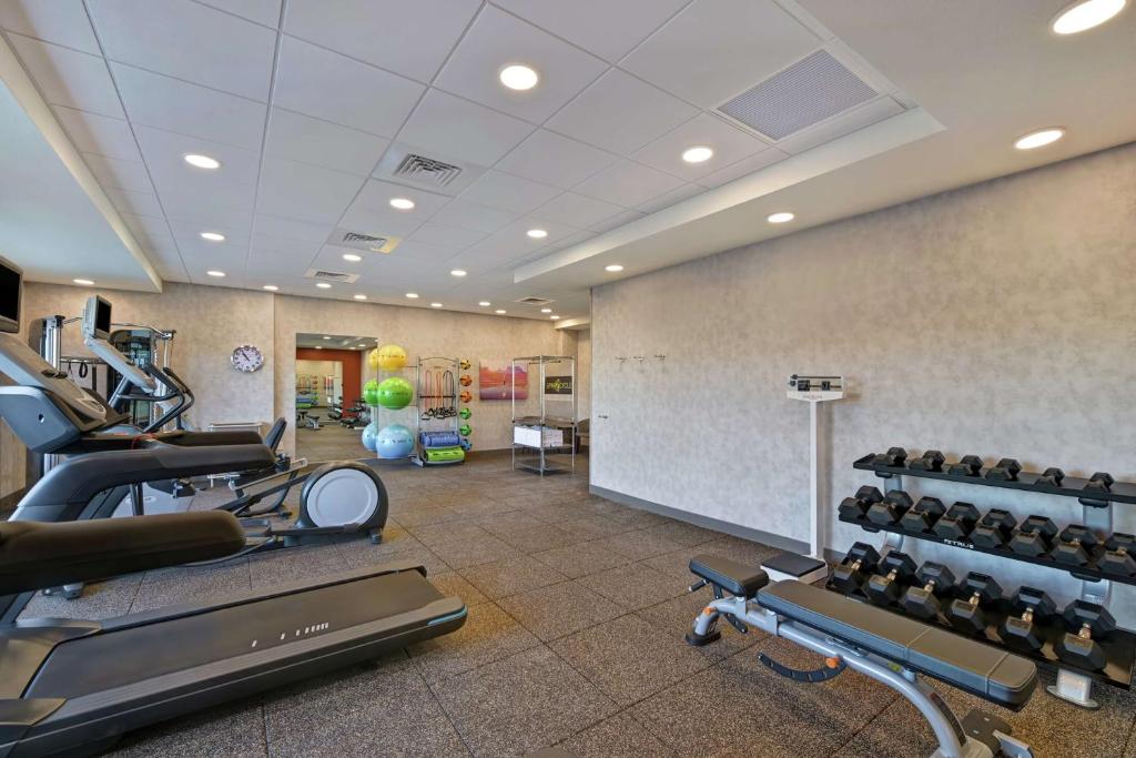 Fitness centrum a/nebo fitness zařízení v ubytování Home2 Suites By Hilton Buckeye Phoenix