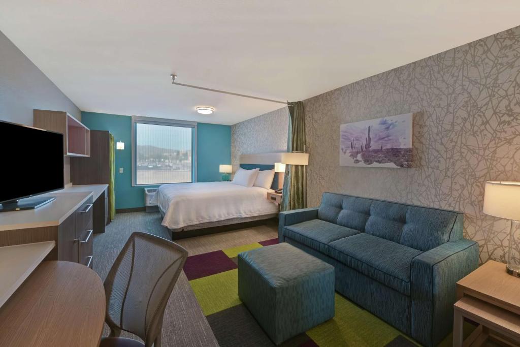 Postel nebo postele na pokoji v ubytování Home2 Suites By Hilton Buckeye Phoenix