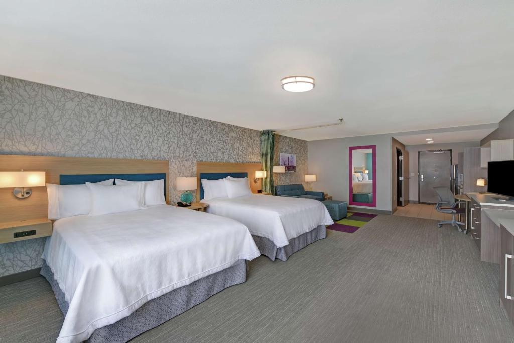 Postel nebo postele na pokoji v ubytování Home2 Suites By Hilton Buckeye Phoenix