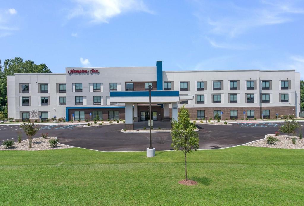 a rendering of a hospital with a building at Hampton Inn Niles, Mi in Niles