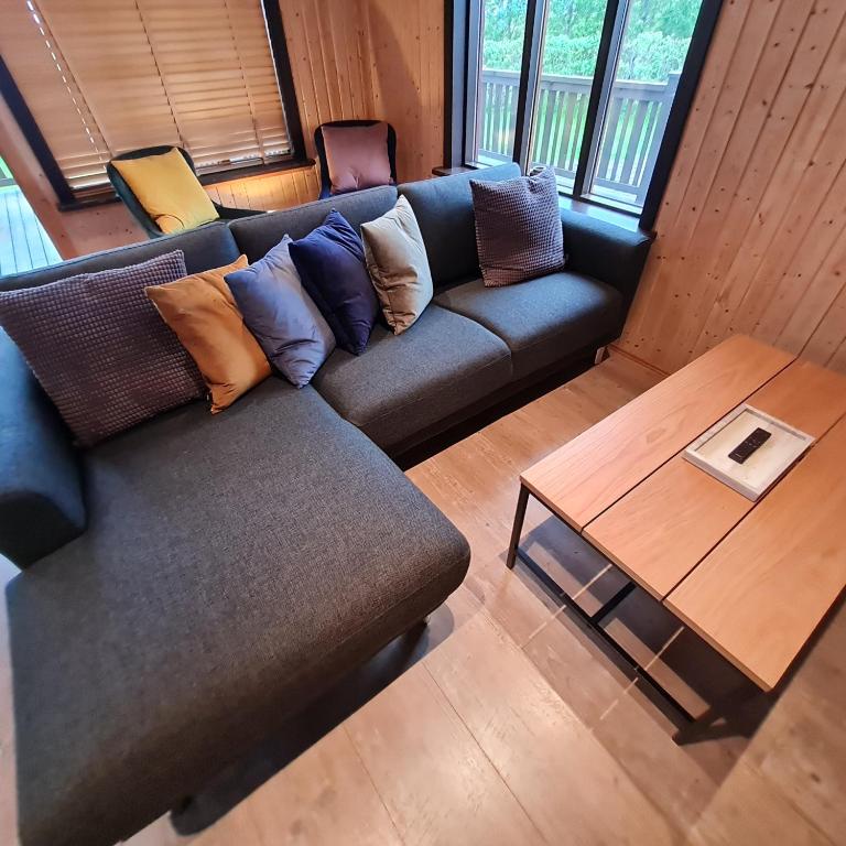 Setusvæði á Minniborgir Cabins