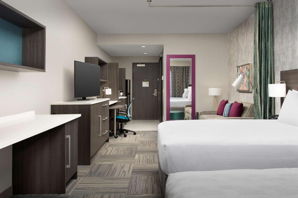 Home2 Suites by Hilton Denver Central Park - Estudio Con 2 Camas Grandes - No Fumadores