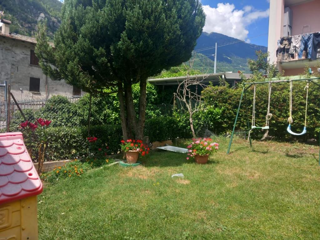 A garden outside Casa Sergio