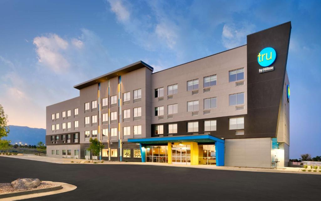 a rendering of a hotel with a building at Tru By Hilton Clearfield Hill Air Force Base, Ut in Clearfield