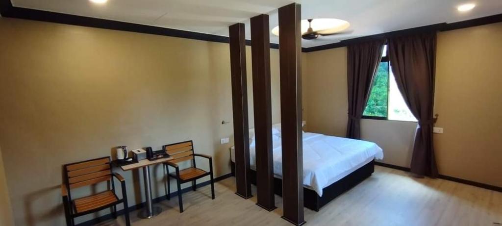 Postel nebo postele na pokoji v ubytování Perry Barr La Ganta Residence
