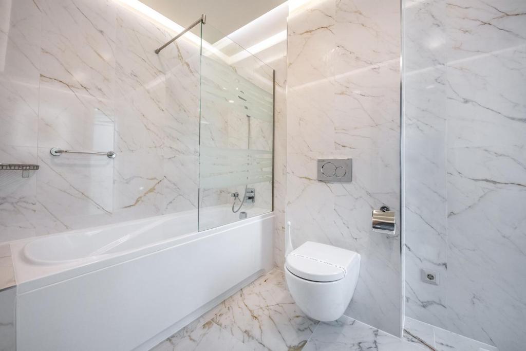 Koupelna v ubytování Betekints Wellness Hotel