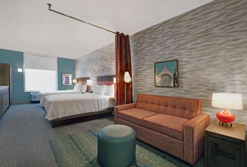 Sustainability certification Home2 Suites By Hilton Richmond - Studio Queen Con Due Letti Queen - Non Fumatori