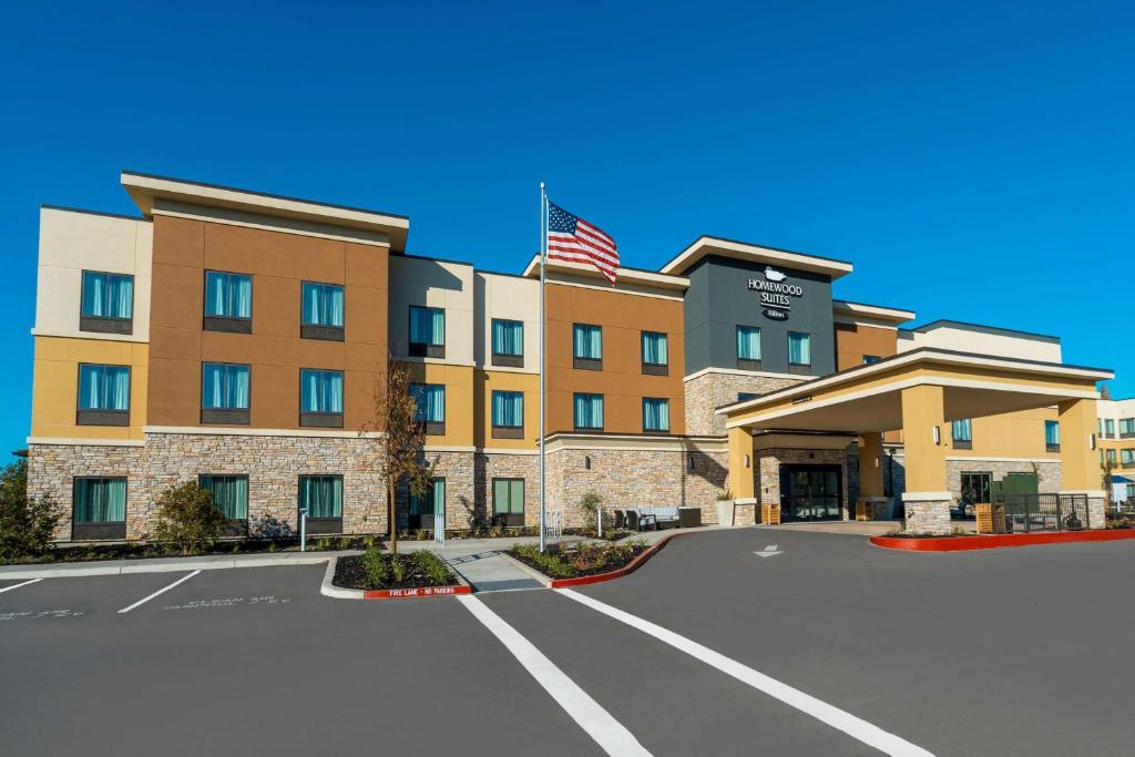 uma representação da frente de um hotel em Homewood Suites By Hilton Livermore, Ca em Livermore