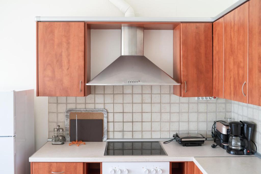 Kuchyň nebo kuchyňský kout v ubytování Pigeon House