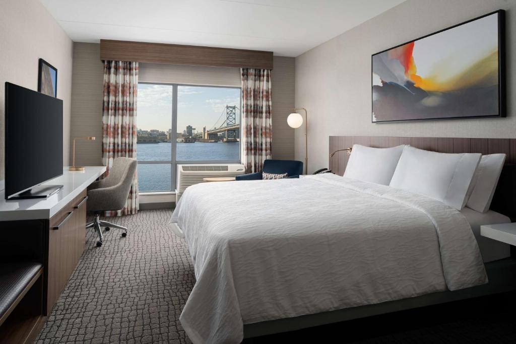 Hilton Garden Inn Camden Waterfront Philadelphia - Room King Con Vista Al Río