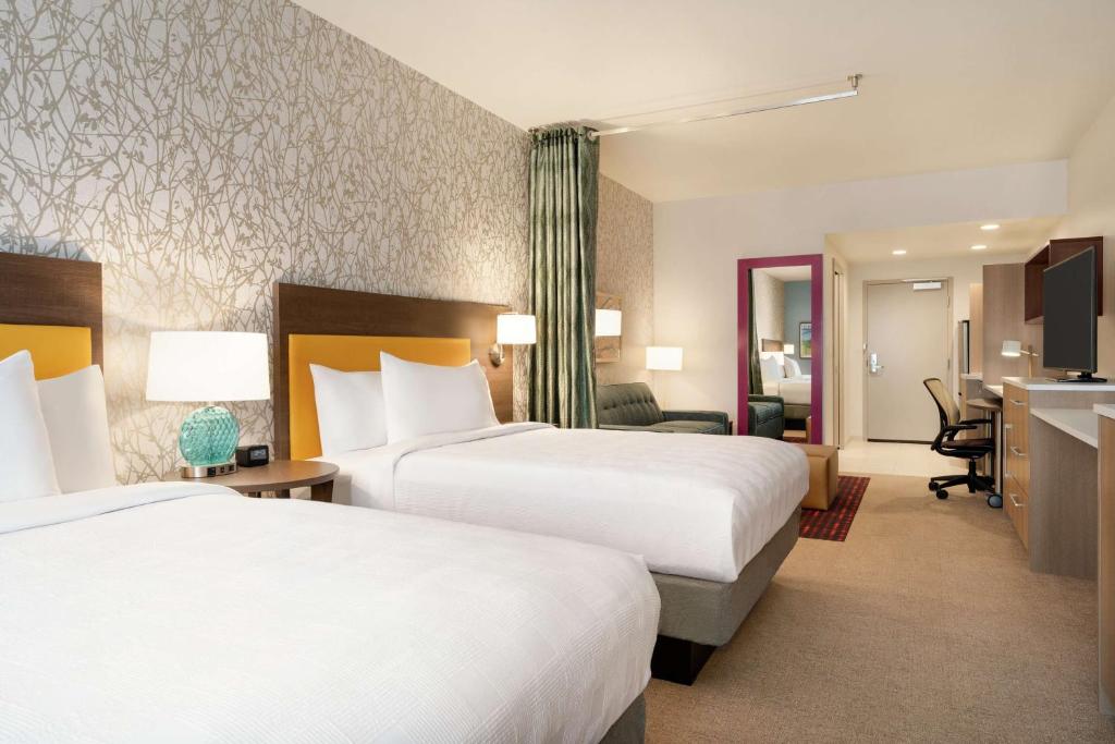 Home2 Suites By Hilton Martinsburg, Wv - Queenstudio Met 2 Queensize Bedden - Niet-roken